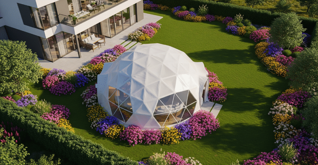 Domo Geodesico Jardim