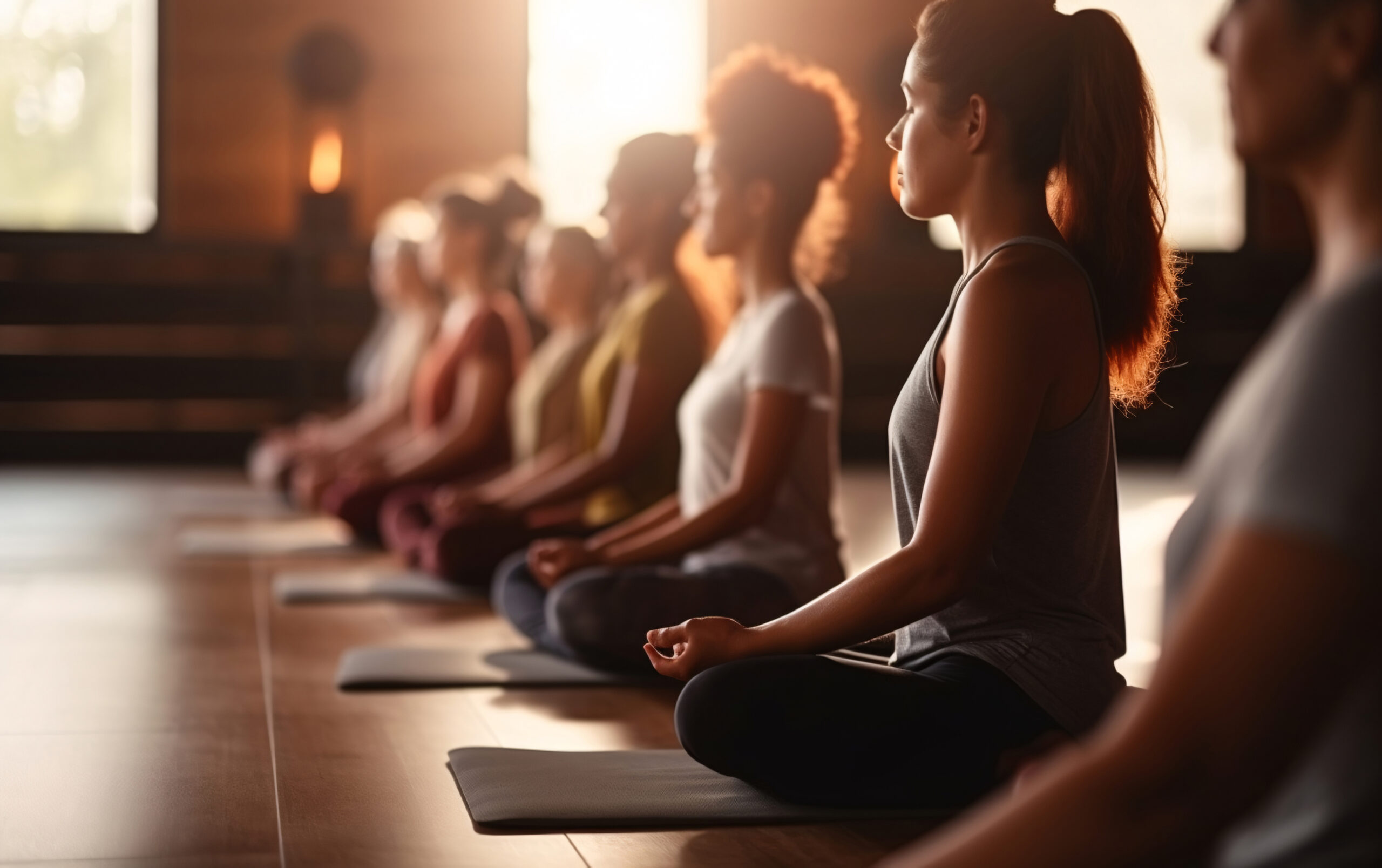 Landing Page de Aulas de Meditação